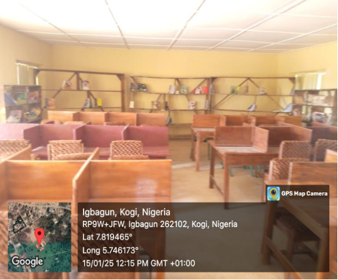 education rehabilitation of library at igbagun