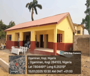 Sectors health clinic construction at apamawuru