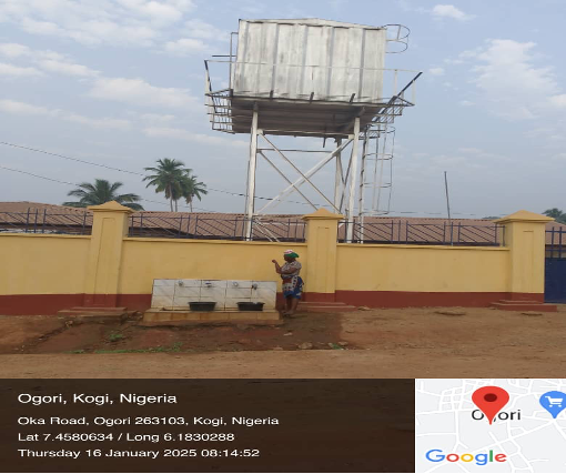 water borehole construction at ogori
